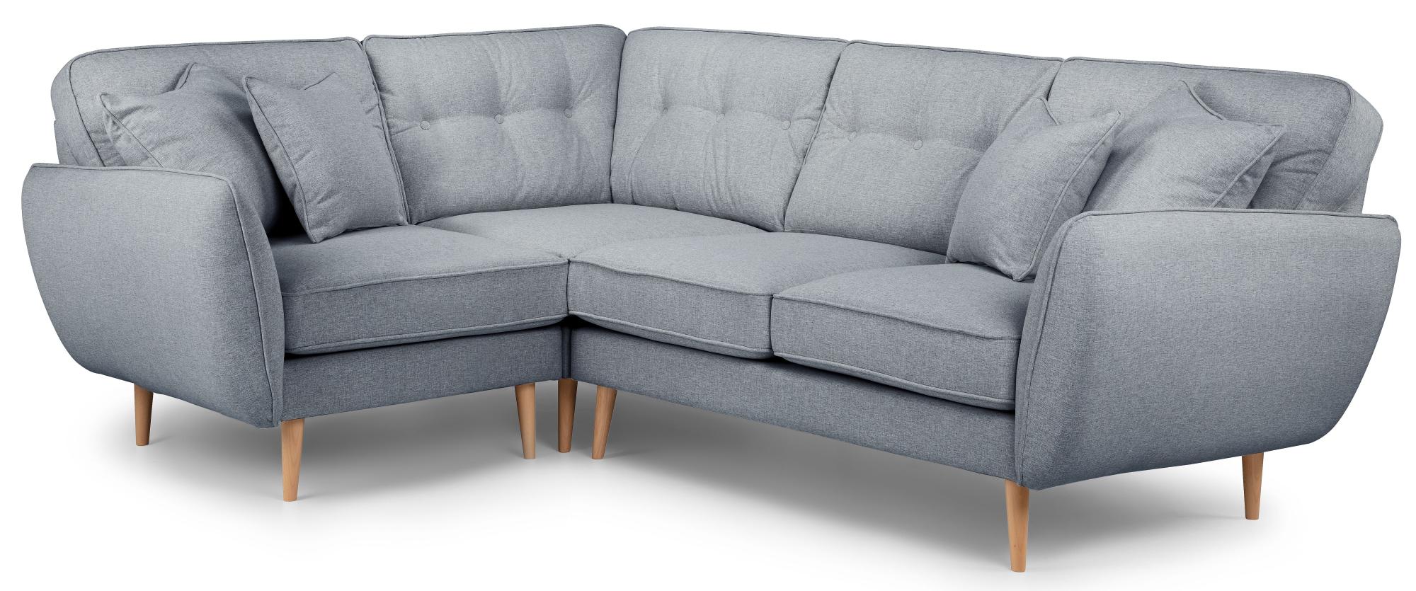 Product photograph of Kendal Petrol Fabric 1 Corner 2 Sofa from Choice Furniture Superstore.