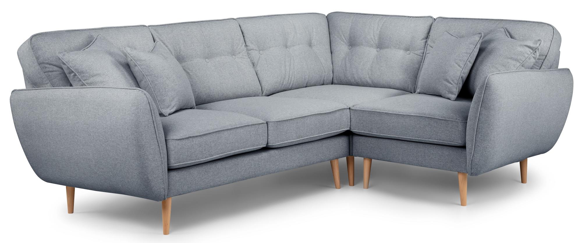 Product photograph of Kendal Petrol Fabric 2 Corner 1 Sofa from Choice Furniture Superstore.