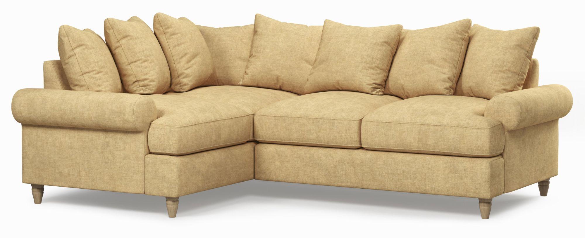 Product photograph of Narva Corn Fabric 1 Corner 2 Sofa from Choice Furniture Superstore.