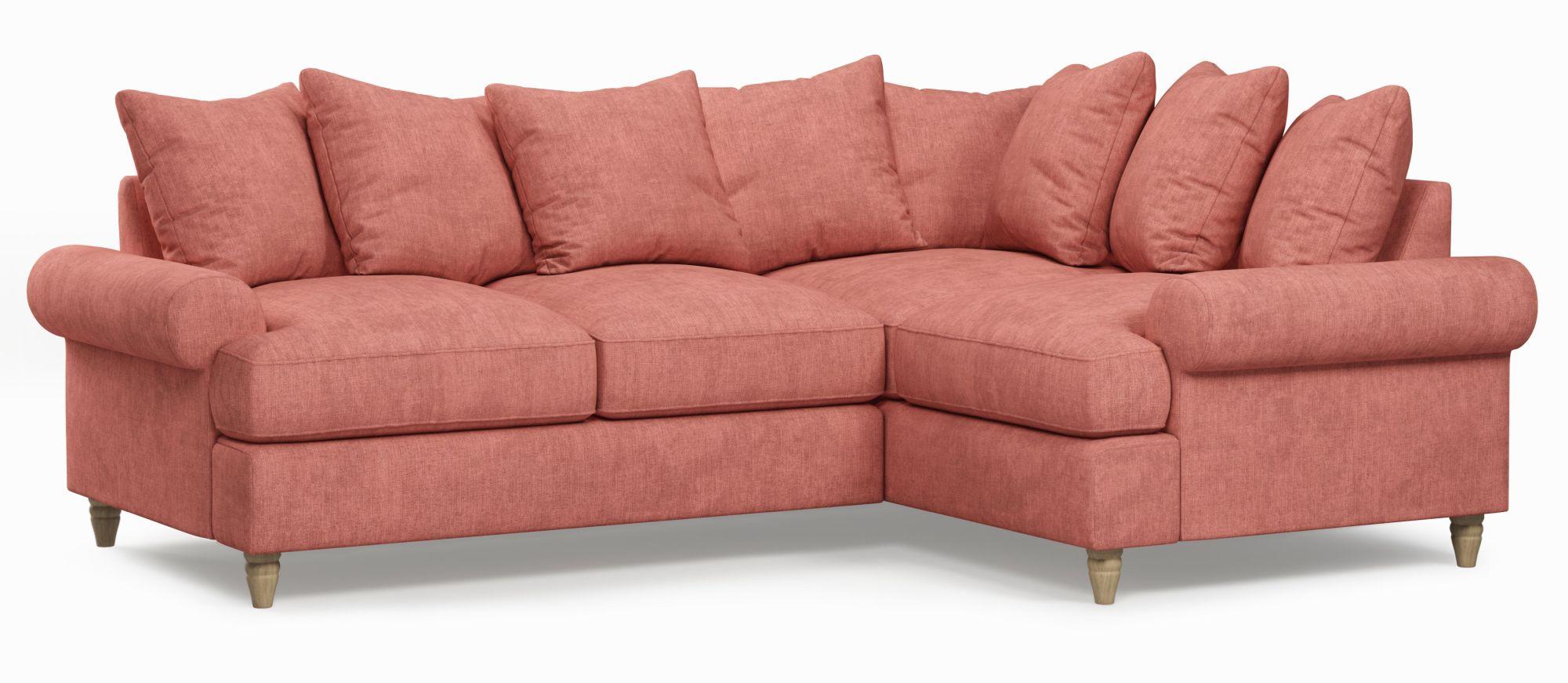 Product photograph of Narva Coral Fabric 2 Corner 1 Sofa from Choice Furniture Superstore.