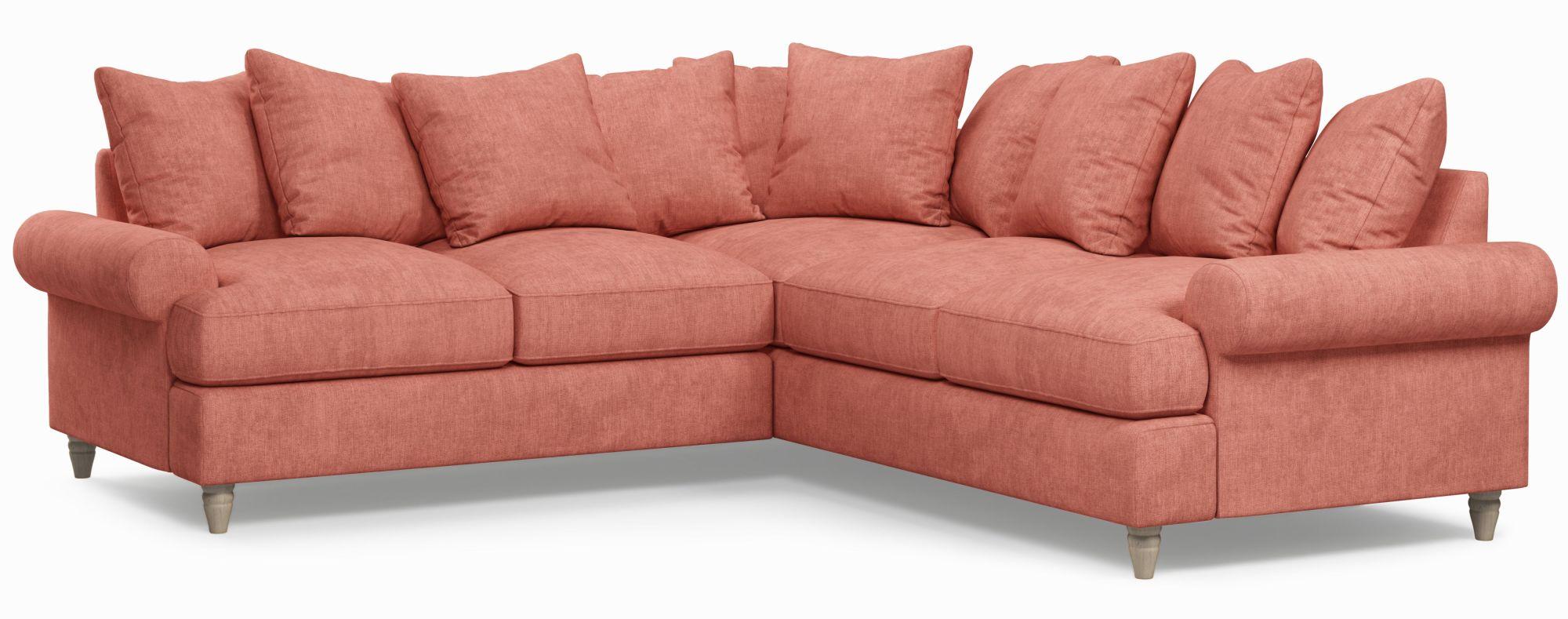 Product photograph of Narva Coral Fabric 2 Corner 2 Sofa from Choice Furniture Superstore.