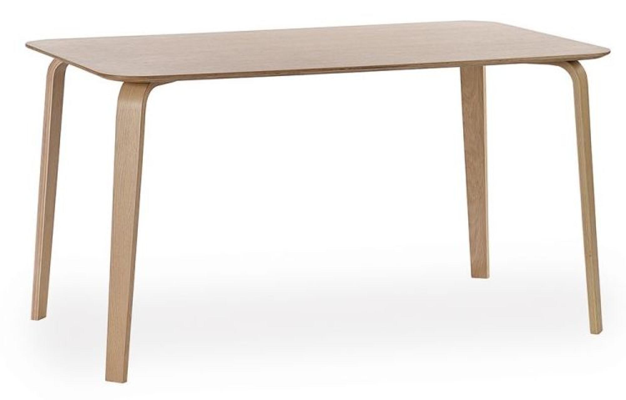Product photograph of Kaito Oak Effect 6 Seater Dining Table from Choice Furniture Superstore.