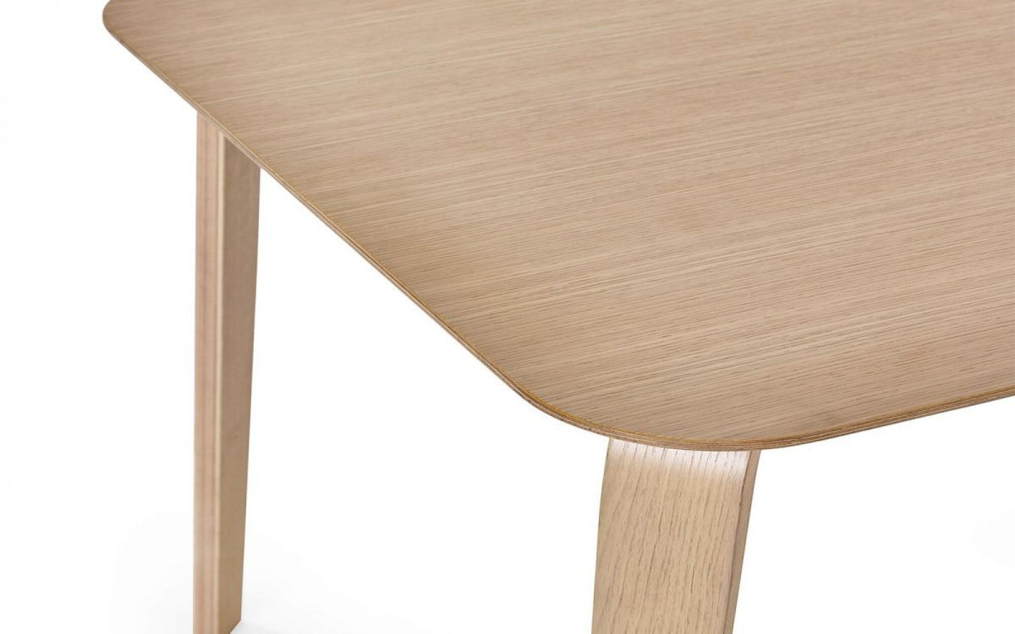 Product photograph of Kaito Oak Effect 6 Seater Dining Table from Choice Furniture Superstore.
