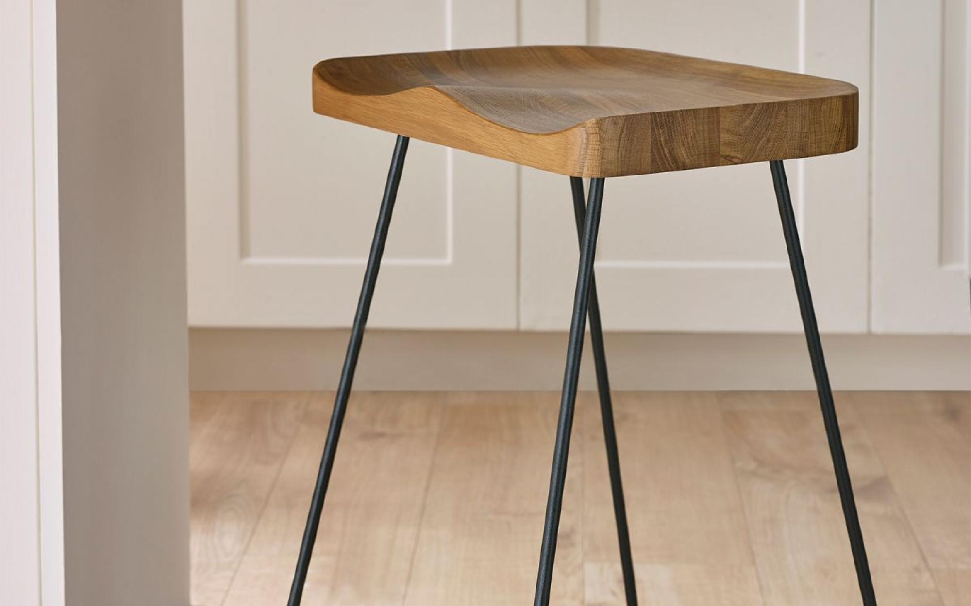Product photograph of 2 X Travis Brown Barstool from Choice Furniture Superstore.