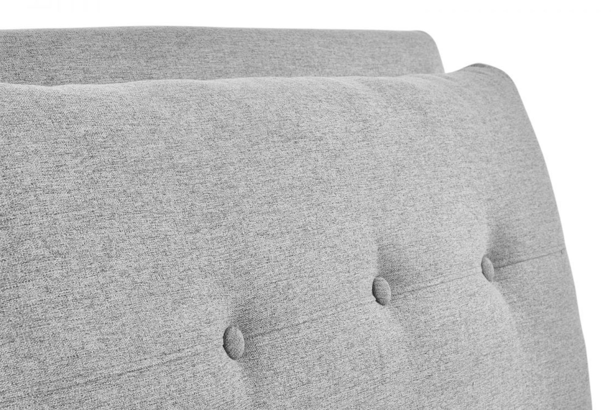 Product photograph of Rowan Grey Fabric Click Clack Chair Bed from Choice Furniture Superstore.