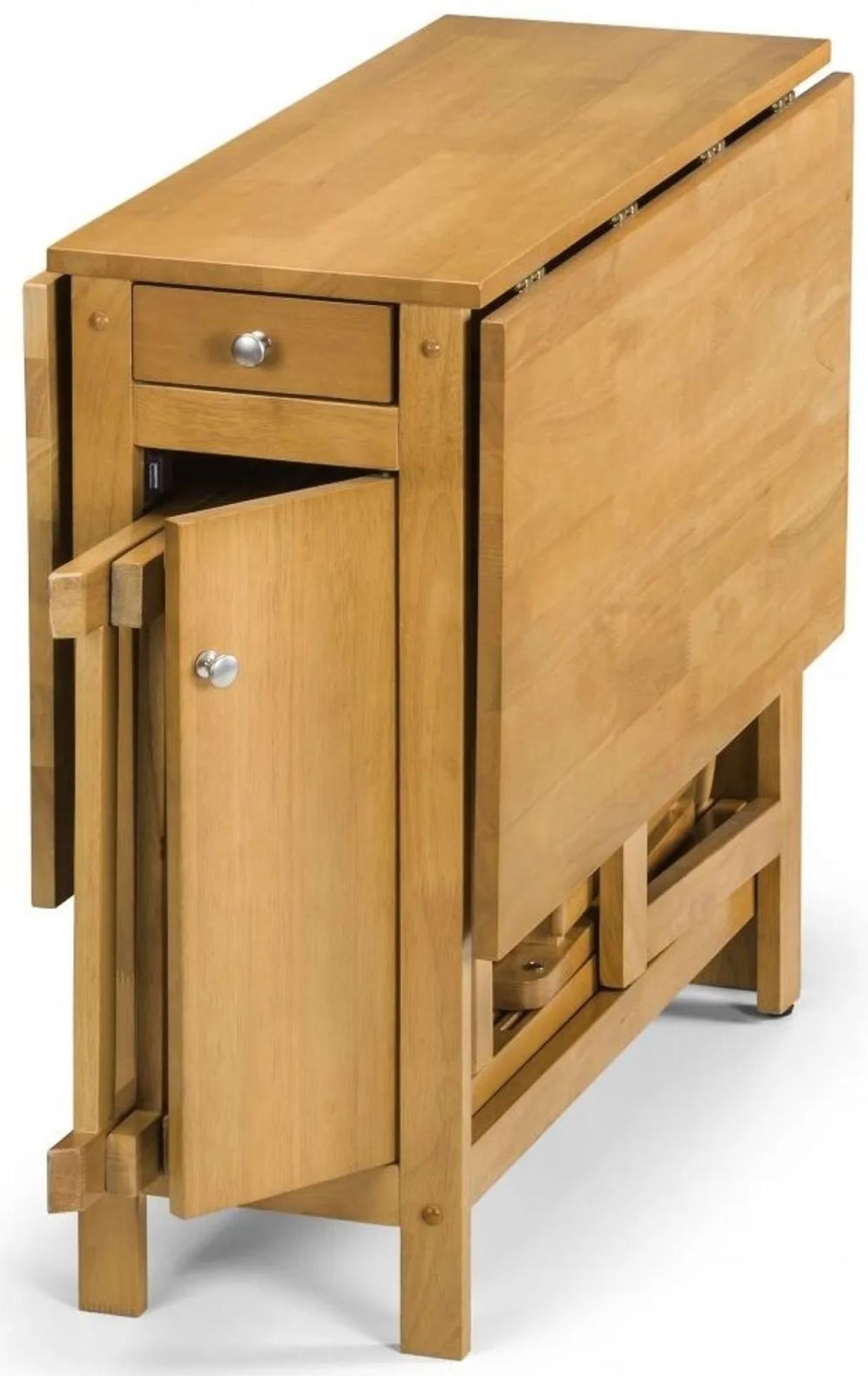 Product photograph of Clearance - Savoy Oak 4 Seater Gateleg Dining Set With 4 Chairs - Fss15865 from Choice Furniture Superstore.