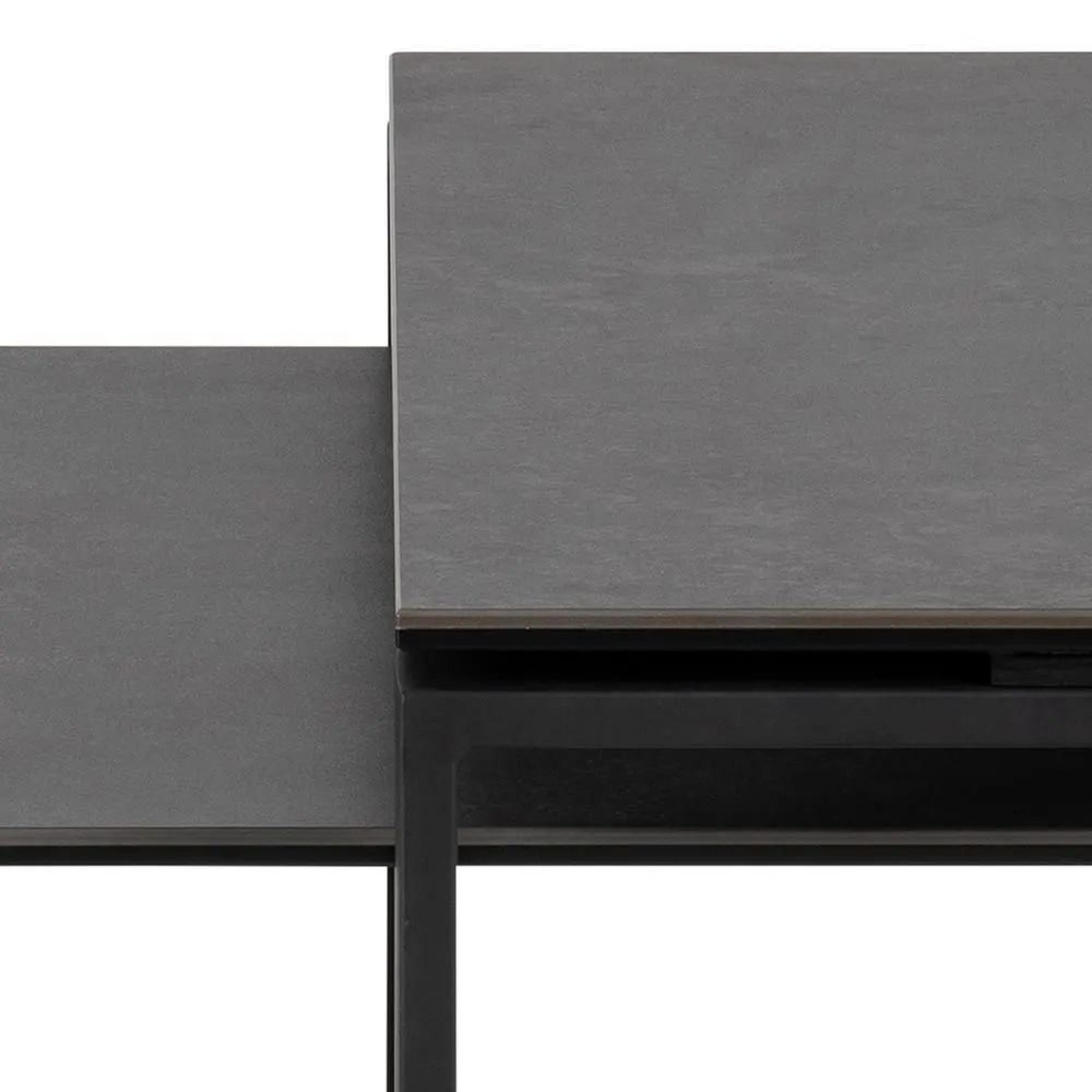 Product photograph of Clearance - Set Of 2 Kiefer Black Ceramic Coffee Table - Fss15807 from Choice Furniture Superstore.