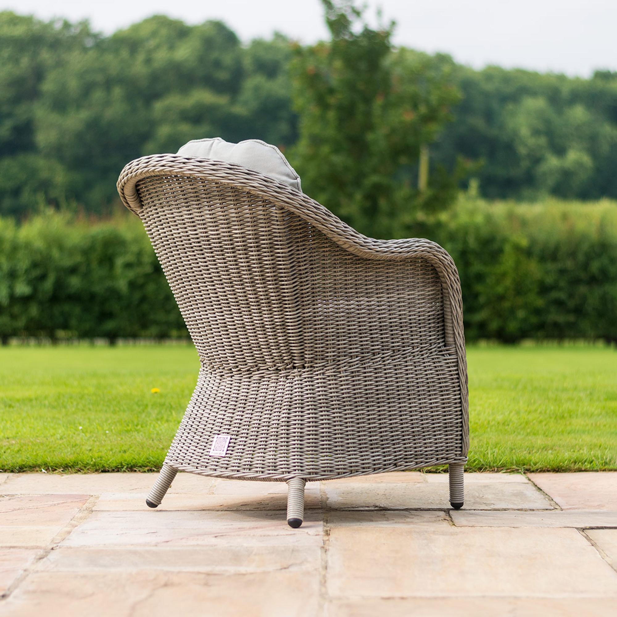 Product photograph of Maze Oxford Heritage 8 Seat Round Rattan Dining Set With Lazy Susan And Ice Bucket from Choice Furniture Superstore.