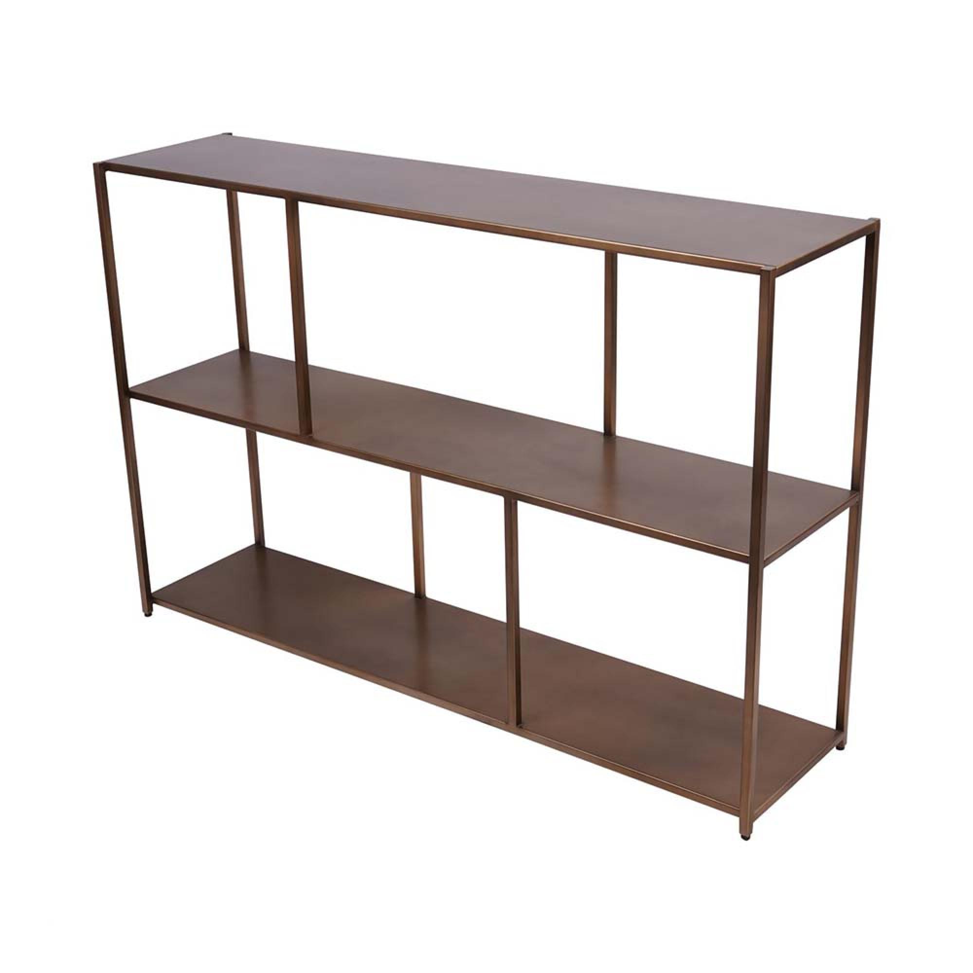 Product photograph of Libra Brooks Console Table Brushed Champagne from Choice Furniture Superstore.