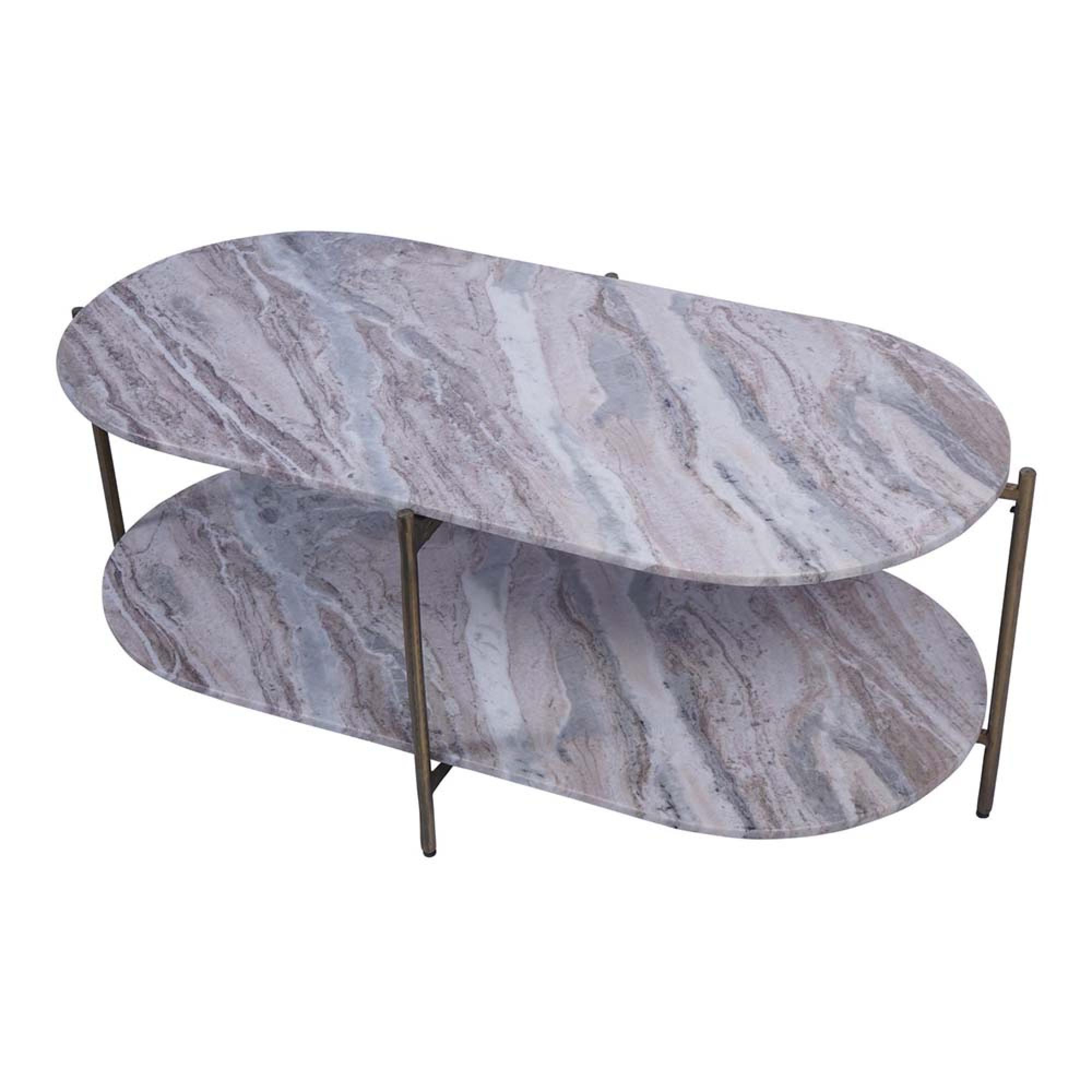 Product photograph of Libra Toronto Marble Top And Base Coffee Table from Choice Furniture Superstore.