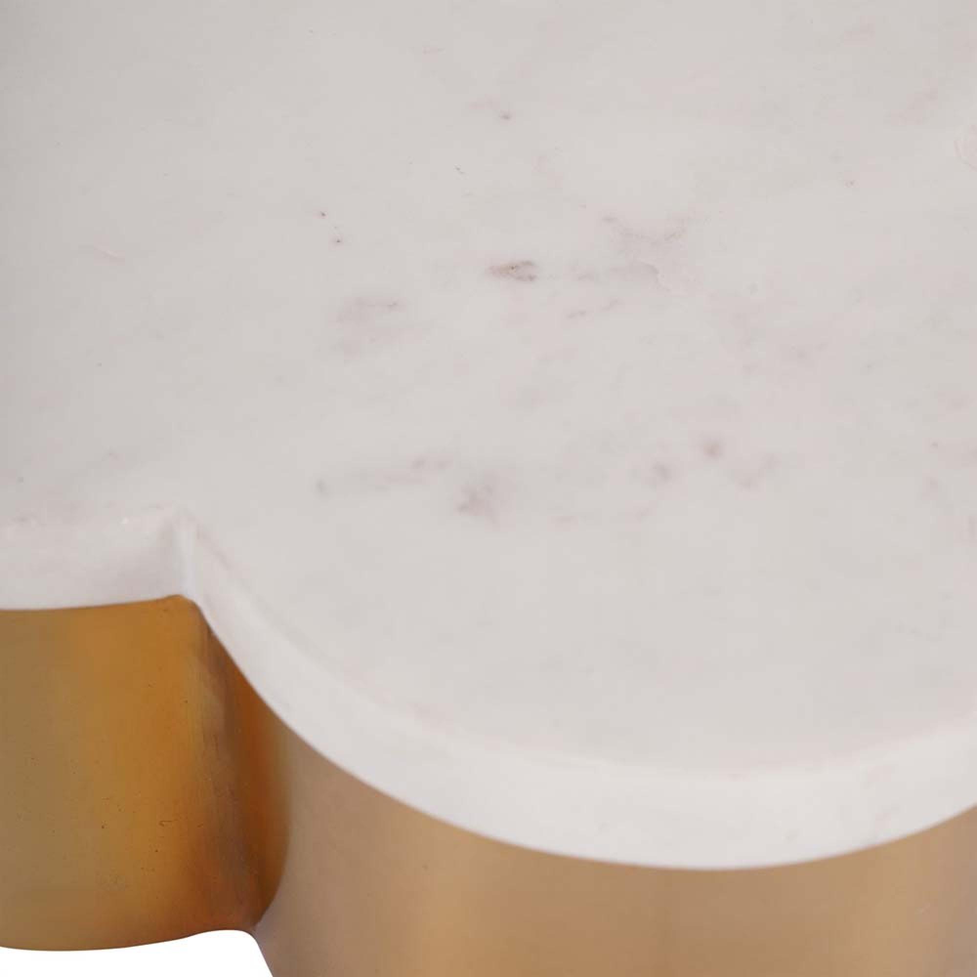Product photograph of Libra Genoa Steel Box With Marble Lid from Choice Furniture Superstore.