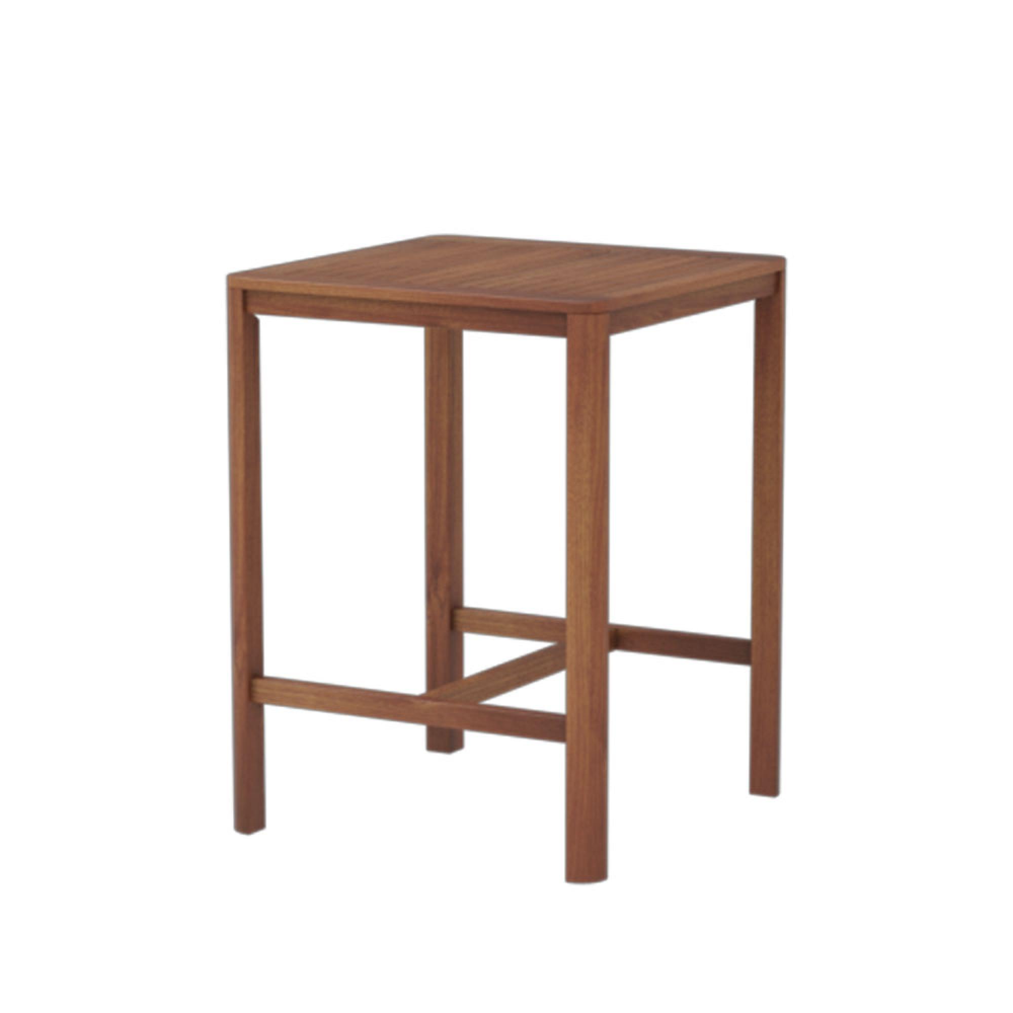 Product photograph of Alexander Rose Bolney Acacia Wood Square Bar Table from Choice Furniture Superstore.