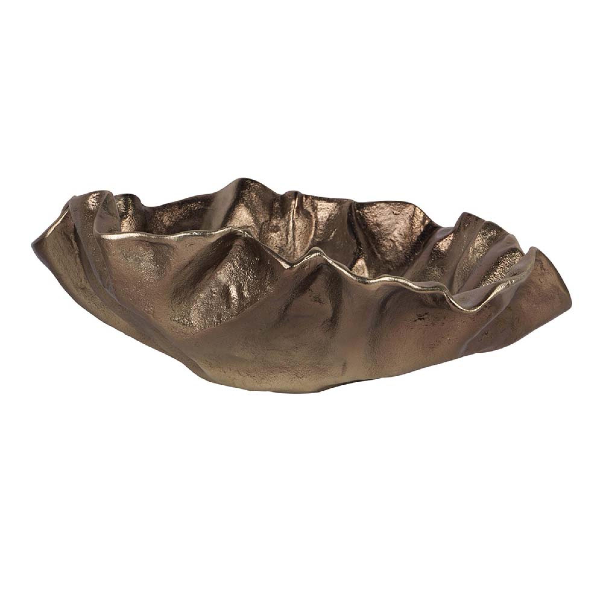 Product photograph of Libra Lowe Cast Aluminium Bowl Large from Choice Furniture Superstore.