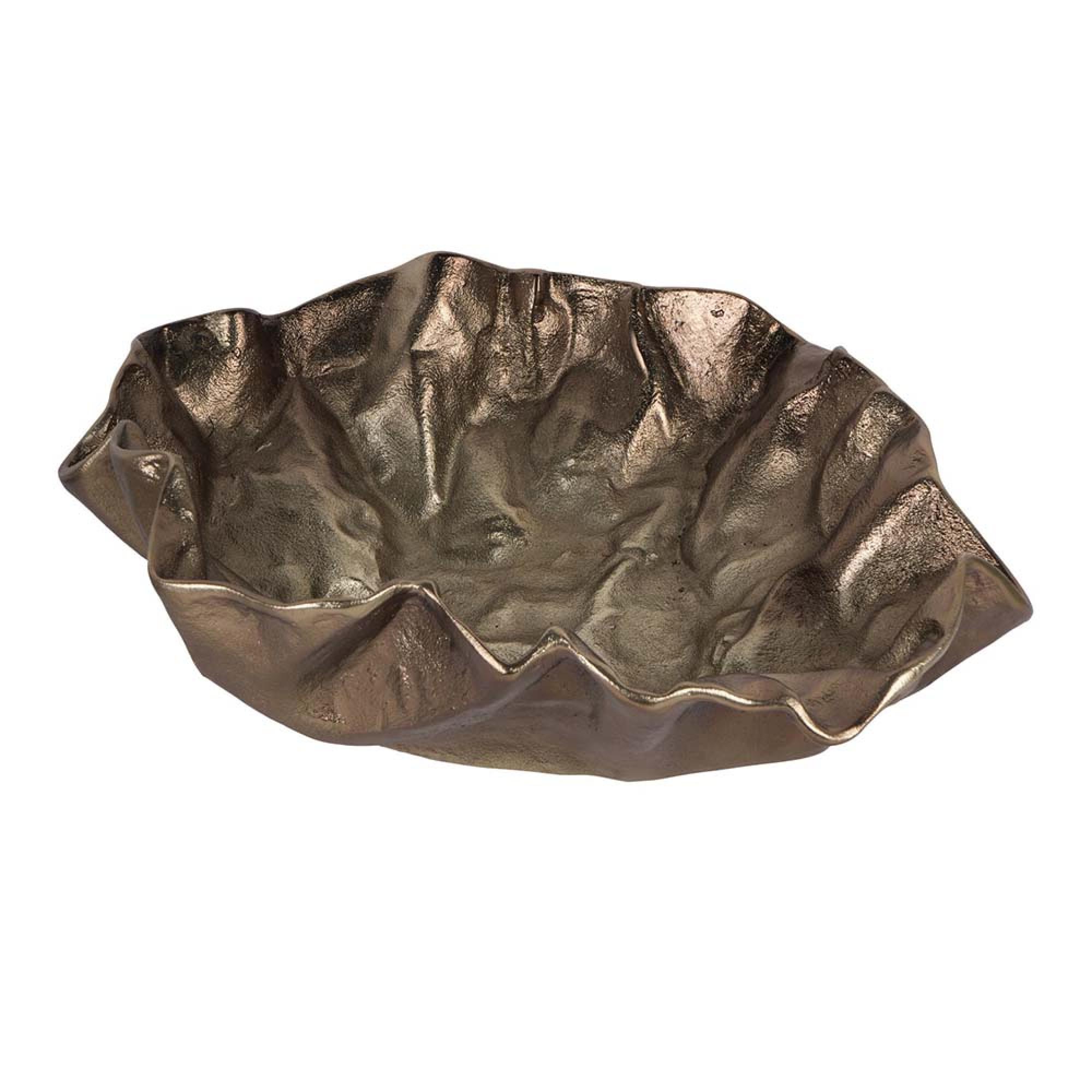 Product photograph of Libra Lowe Cast Aluminium Bowl Large from Choice Furniture Superstore.
