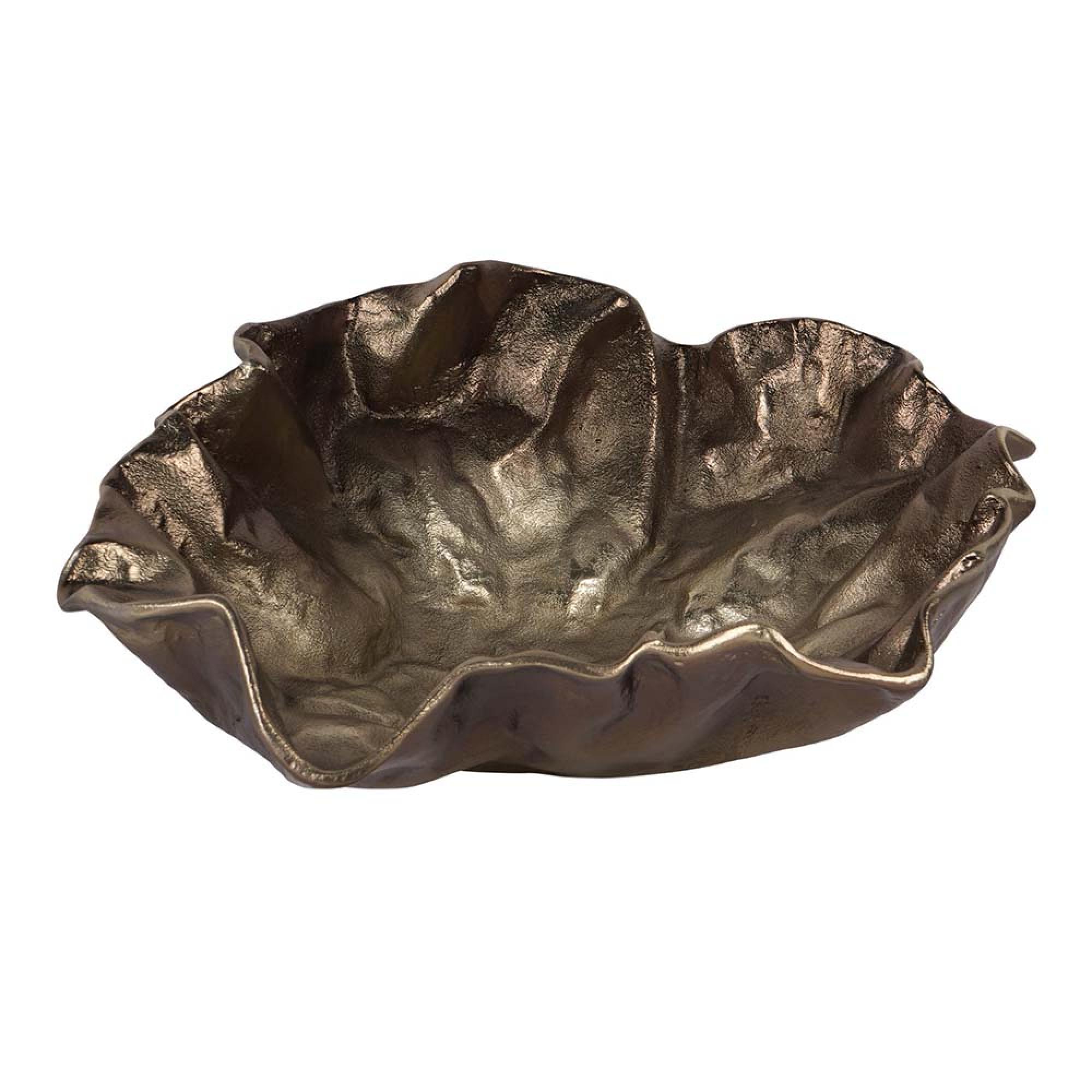 Product photograph of Libra Lowe Cast Aluminium Bowl Large from Choice Furniture Superstore.