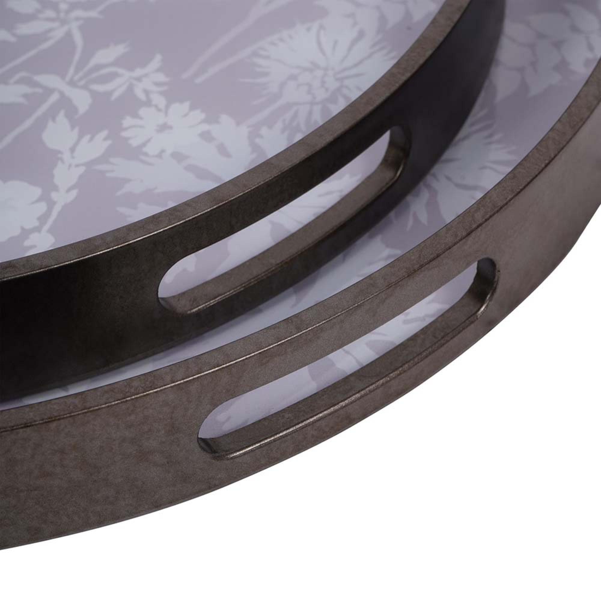 Product photograph of Libra Laura Ashley Tidworth Set Of 2 Trays from Choice Furniture Superstore.