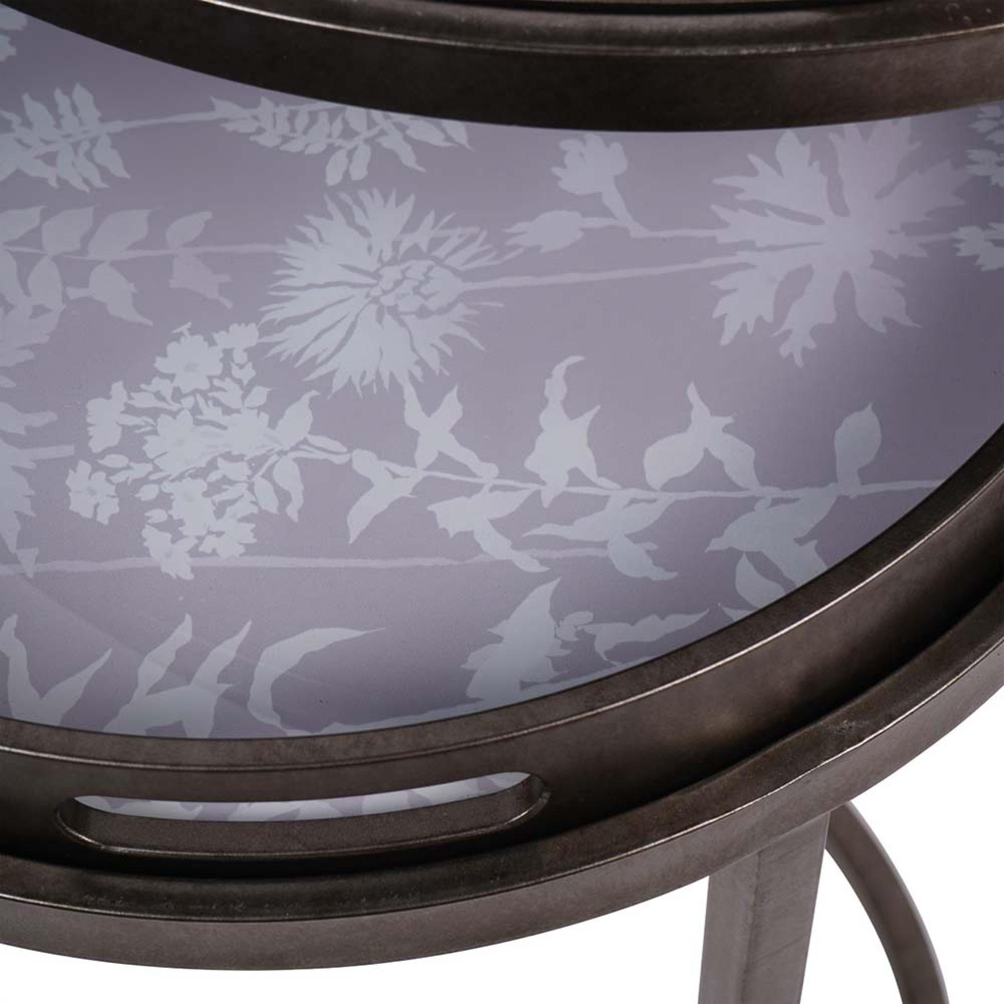 Product photograph of Libra Laura Ashley Tidworth Set Of 2 Side Tray Tables from Choice Furniture Superstore.