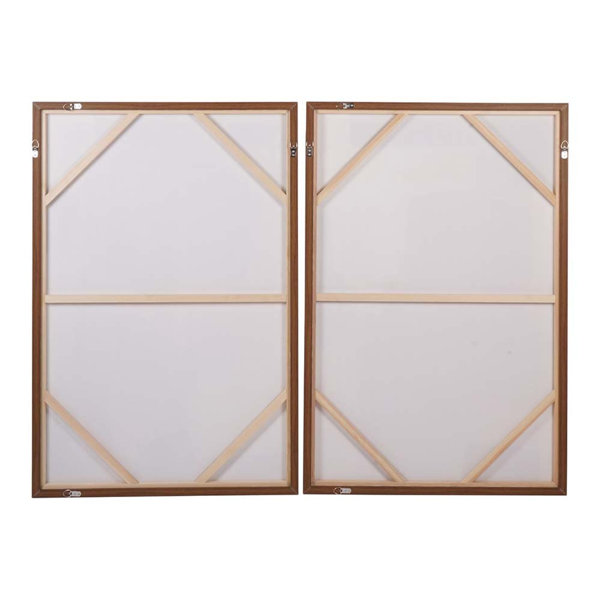 Product photograph of Libra Modern Abstract Wall Art Set Of Two from Choice Furniture Superstore.
