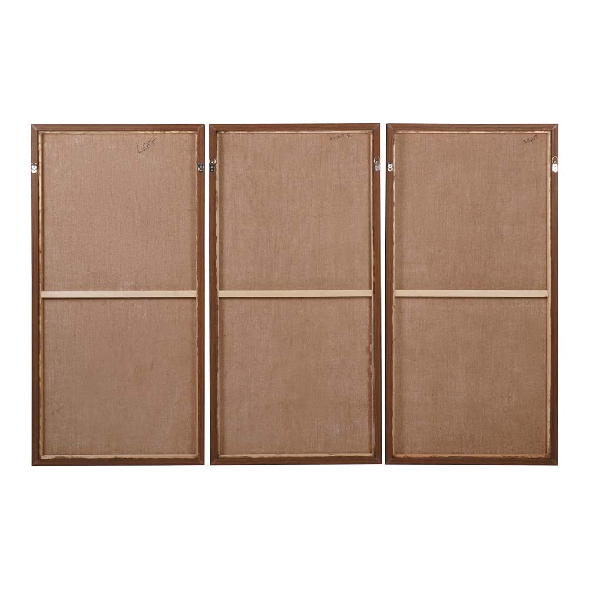 Product photograph of Libra Hazy Horizons Framed Wall Art Set Of Three from Choice Furniture Superstore.