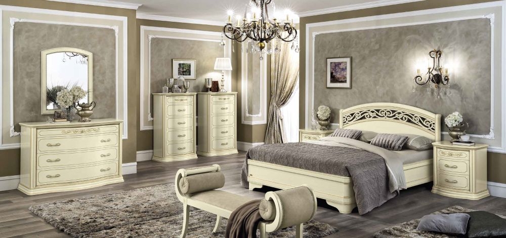 Product photograph of Camel Torriani Night Ivory Italian Vip Dresser from Choice Furniture Superstore.