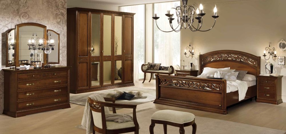 Camel Torriani Night Walnut Italian Dresser