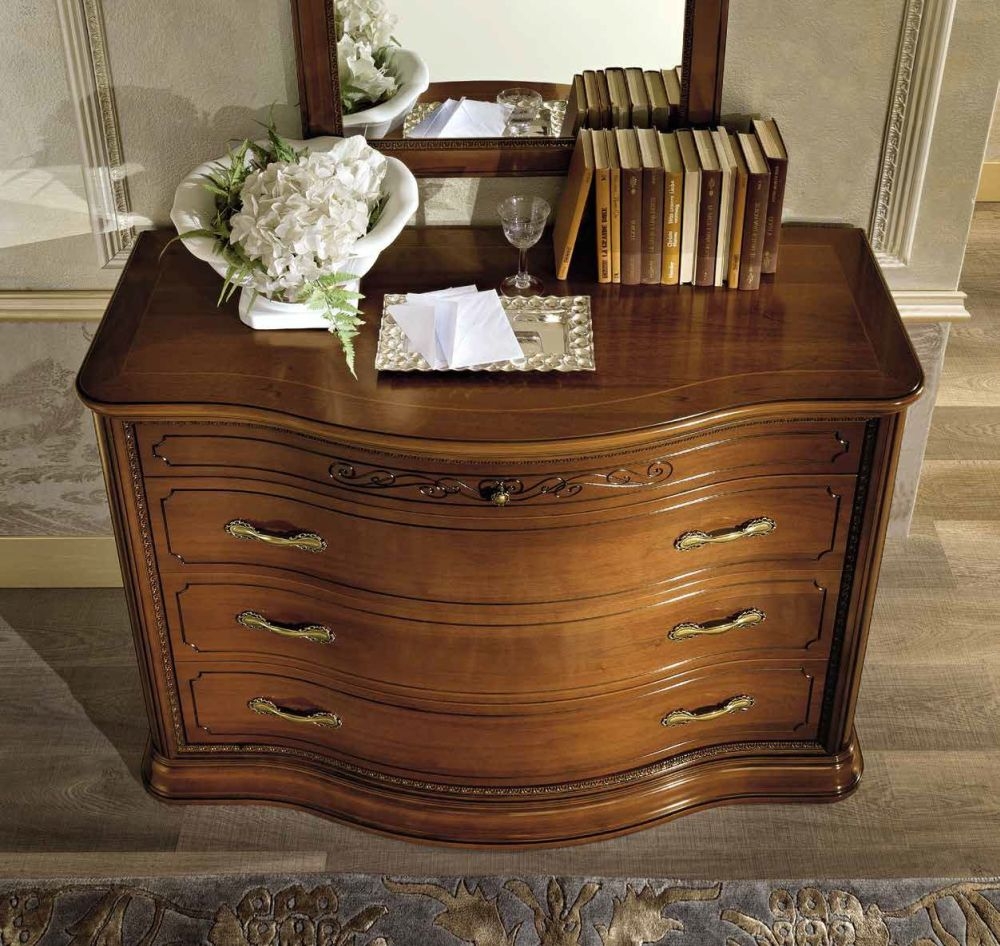 Camel Torriani Night Walnut Italian VIP Dresser