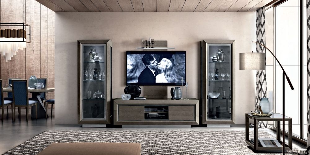 Product photograph of Camel Elite Day Silver Birch Italian Tv Cabinet from Choice Furniture Superstore.