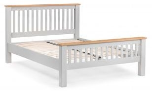 Product photograph of Richmond Grey Painted Bed - Comes In Double And King Size Options from Choice Furniture Superstore.