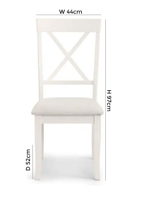 Product photograph of Davenport Ivory 6 Seater Dining Table With 6 Chairs from Choice Furniture Superstore.