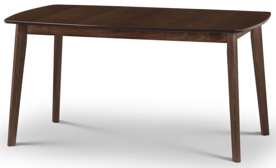 Julian Bowen Kensington Walnut Extending Dining Table and Chairs CFS Furniture UK