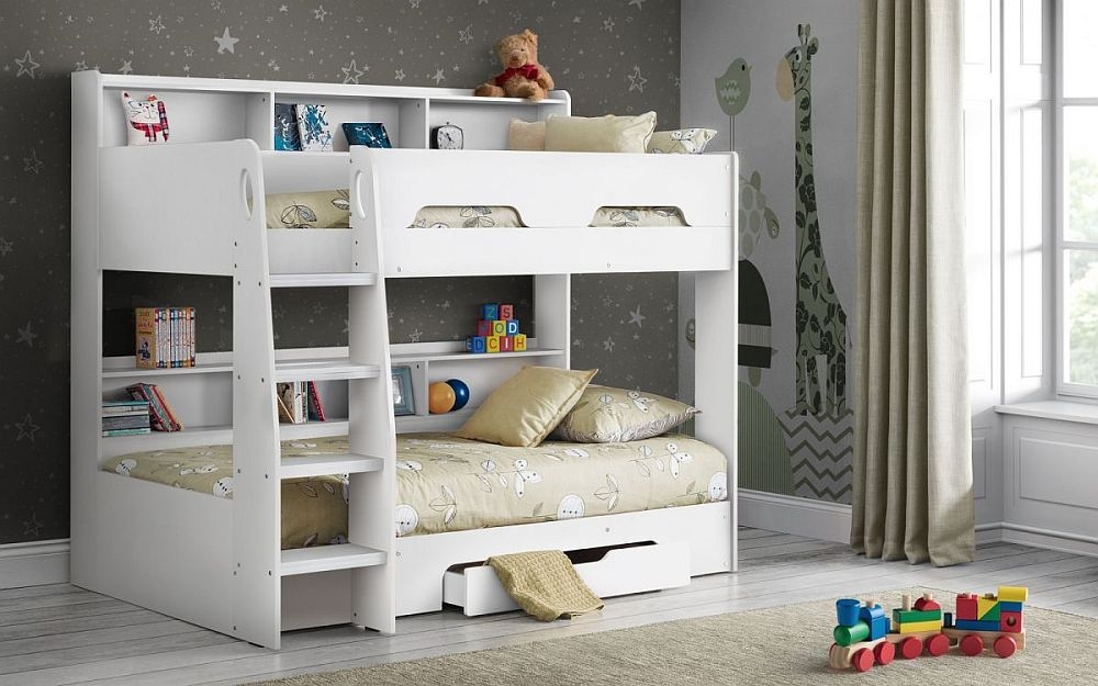 Product photograph of Orion White Bunk Bed from Choice Furniture Superstore.