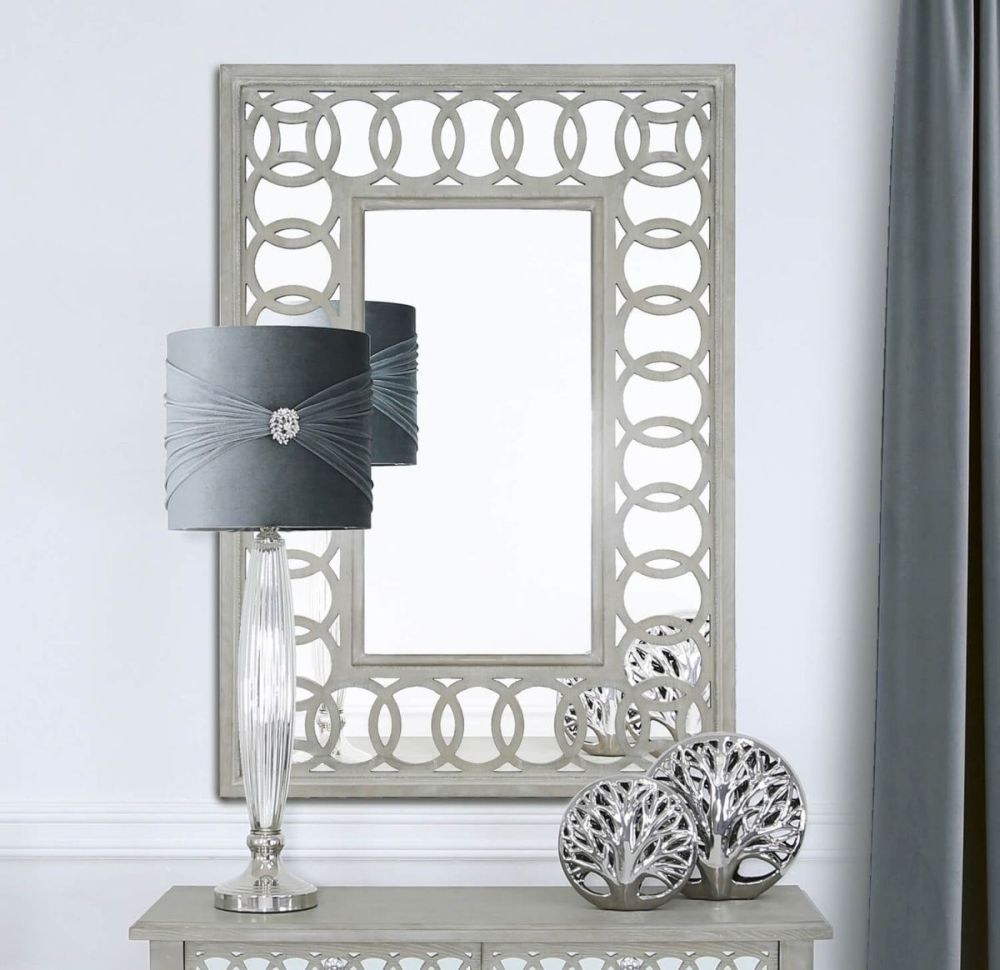 Product photograph of Bayview Rectangular Wall Mirror - 79cm X 113cm from Choice Furniture Superstore.
