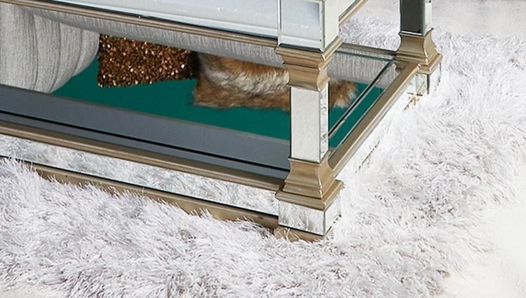 Product photograph of Apollo Champagne Gold Mirrored Coffee Table from Choice Furniture Superstore.