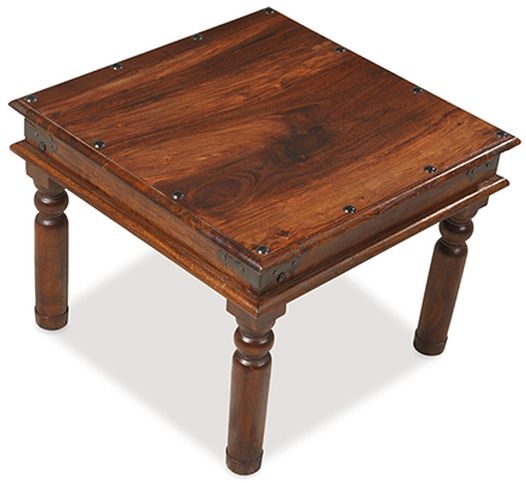 Product photograph of Indian Sheesham Solid Wood Thacket Small Coffee Table from Choice Furniture Superstore.