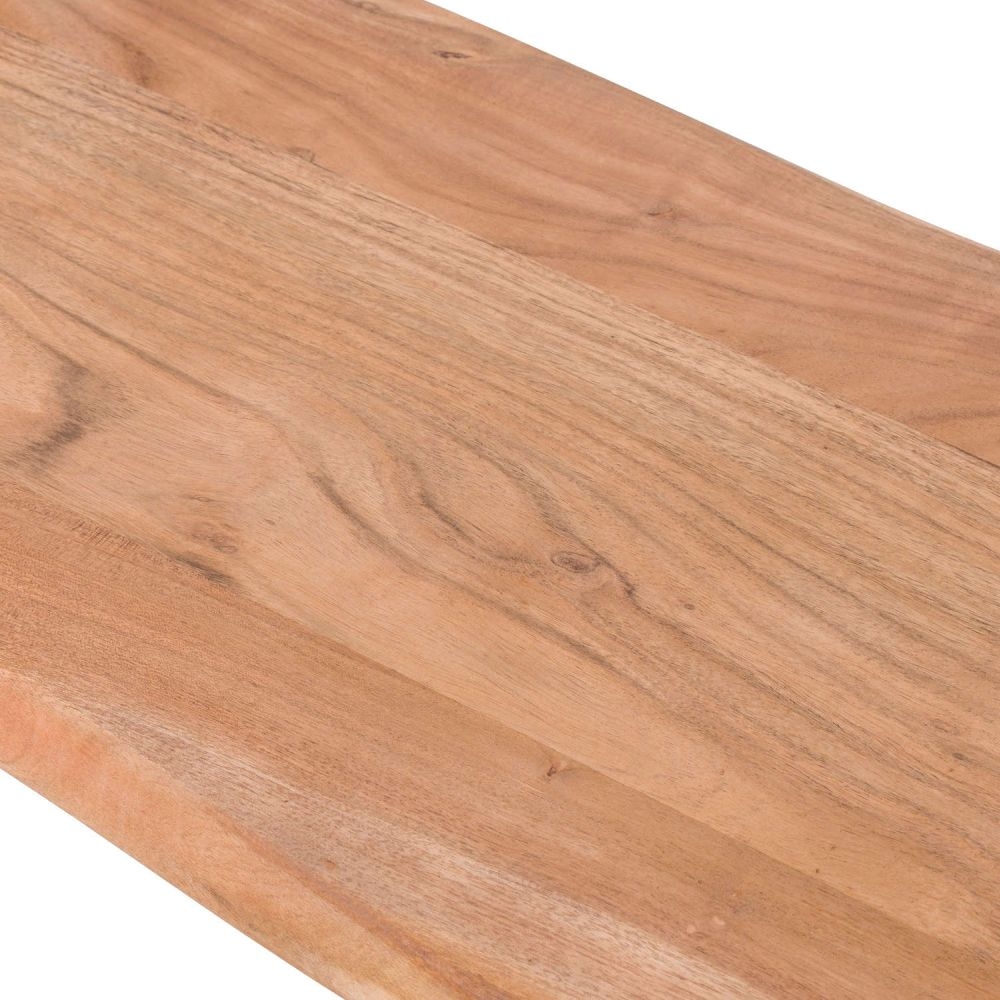 Product photograph of Live Edge Industrial Dining Bench from Choice Furniture Superstore.