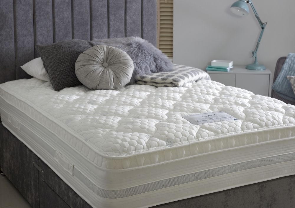 Product photograph of Dura Beds Oxford 1000 Pocket Spring Platform Top Divan Bed from Choice Furniture Superstore.