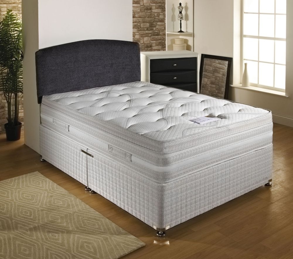 Product photograph of Dura Beds Panache Orthopaedic Platform Top Divan Bed from Choice Furniture Superstore.
