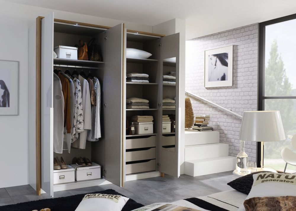 Product photograph of Bellezza Wardrobe With Passepartouts from Choice Furniture Superstore.