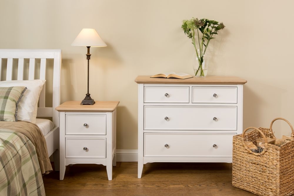 Product photograph of Tch New England Oak 2 2 Drawer Chest from Choice Furniture Superstore.