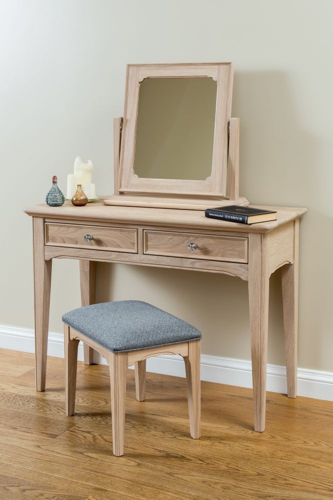 Product photograph of Tch New England Oak Dressing Table Mirror from Choice Furniture Superstore.
