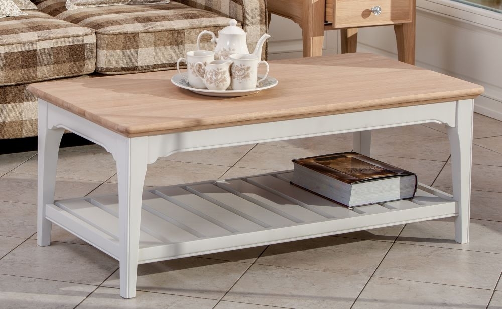 Product photograph of Tch New England Oak Coffee Table from Choice Furniture Superstore.