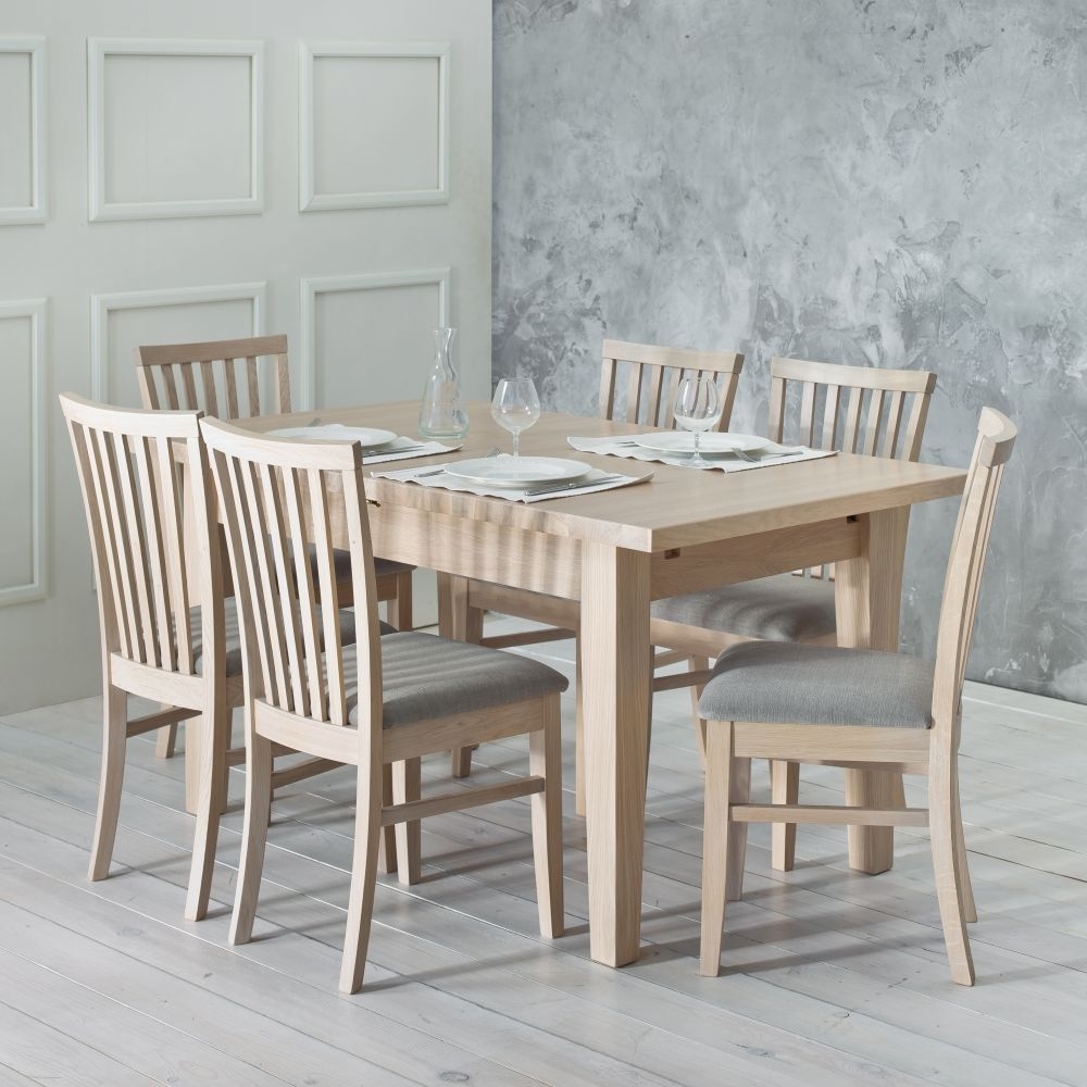 Product photograph of Tch Windsor Oak Small Extending Dining Table from Choice Furniture Superstore.