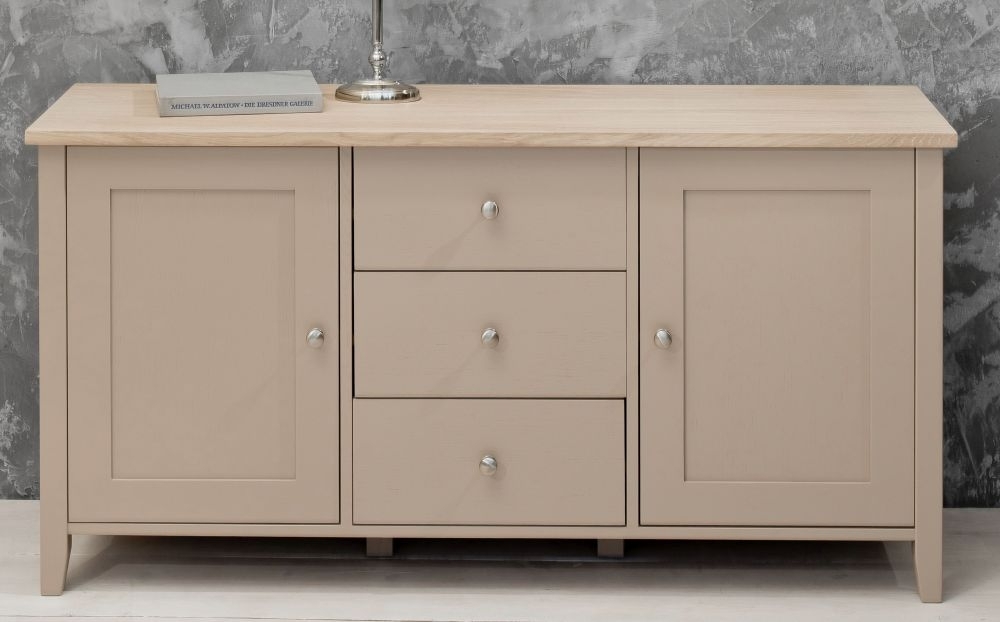 Product photograph of Tch Windsor Oak Large Sideboard from Choice Furniture Superstore.