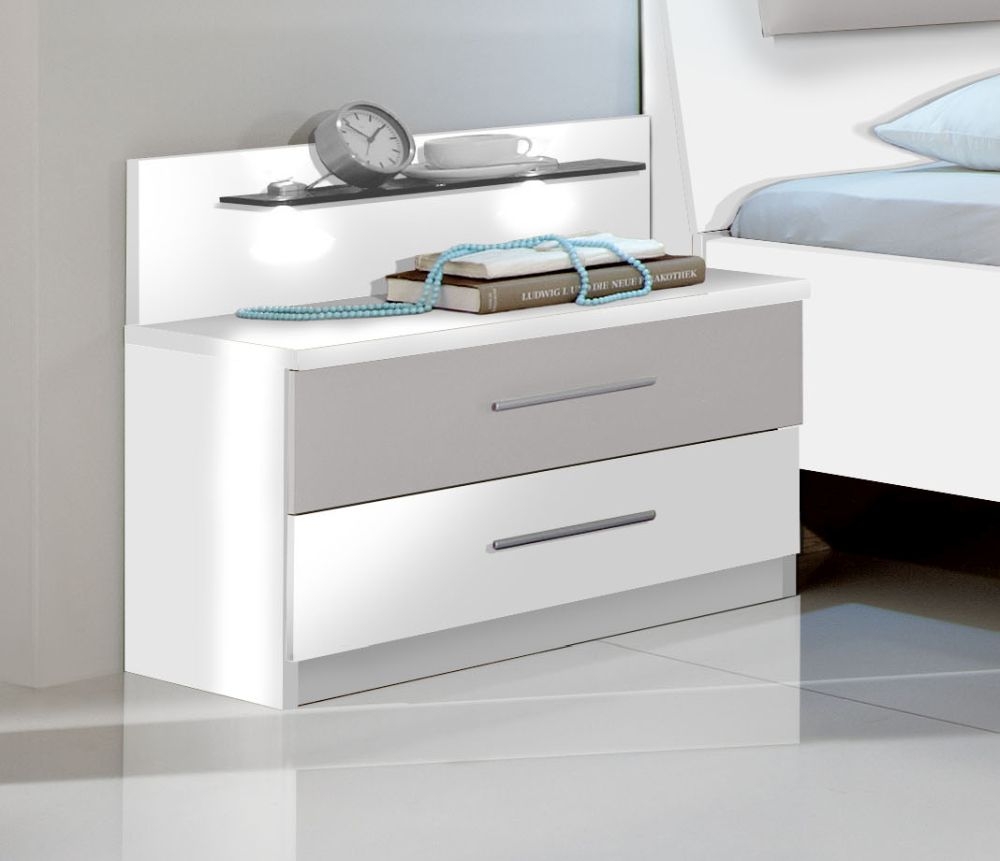 Product photograph of Wiemann Portland Bedside Chest Dresser - Variation Available from Choice Furniture Superstore.