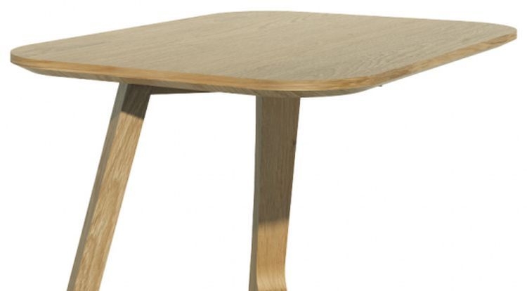 Product photograph of Homestyle Gb Scandic V Oak Small Lamp Table from Choice Furniture Superstore.