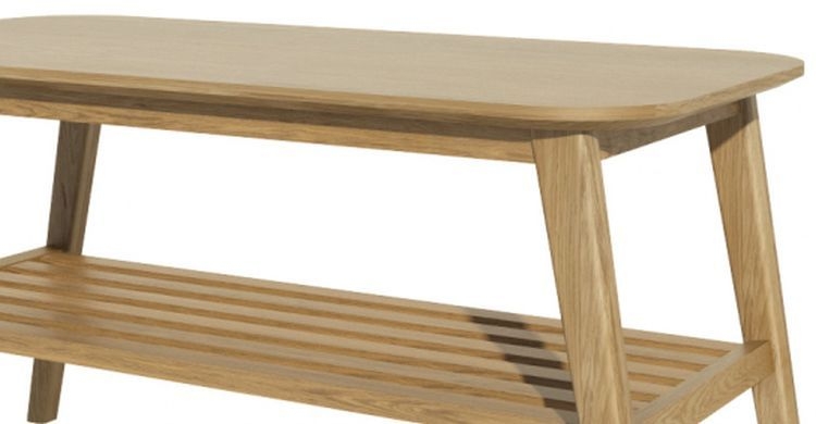 Product photograph of Homestyle Gb Scandic Oak Small Coffee Table from Choice Furniture Superstore.