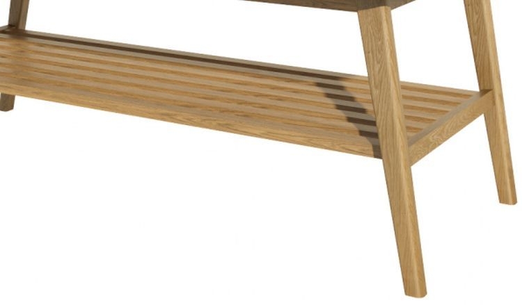 Product photograph of Homestyle Gb Scandic Oak Large Coffee Table from Choice Furniture Superstore.