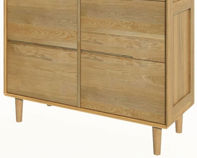 Product photograph of Homestyle Gb Scandic Oak Drinks Cabinet from Choice Furniture Superstore.