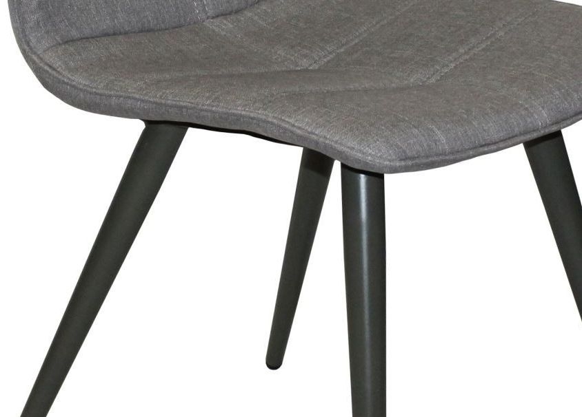 Product photograph of Set Of 2 Reflex Grey Fabric Dining Chair from Choice Furniture Superstore.