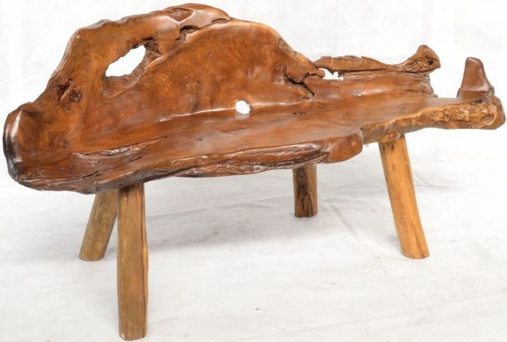 Product photograph of Ancient Mariner Tree Root Hall Bench from Choice Furniture Superstore.